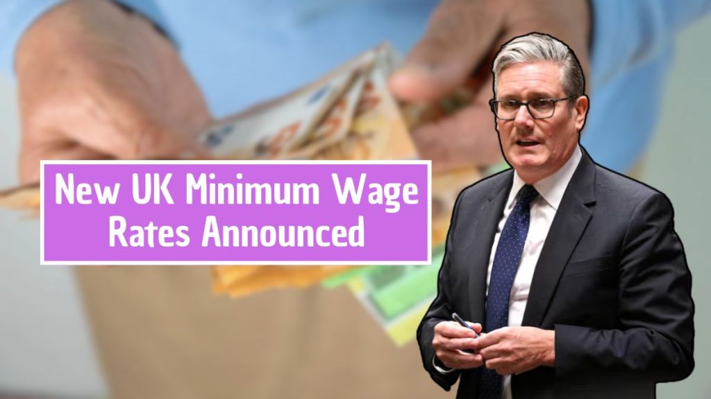 New UK Minimum Wage Rates Announced 1