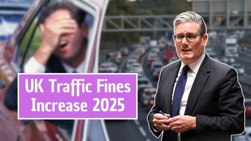 UK Traffic Fines Increase 2025
